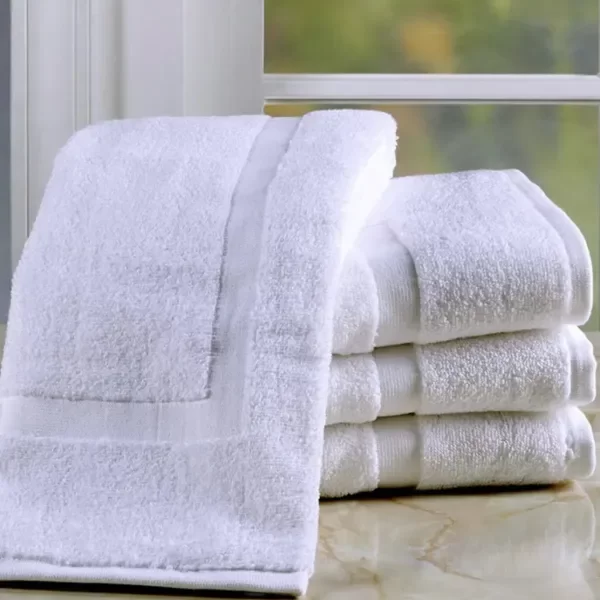Producto - Pie de baño línea institucional Danubio Spa. Algodón.