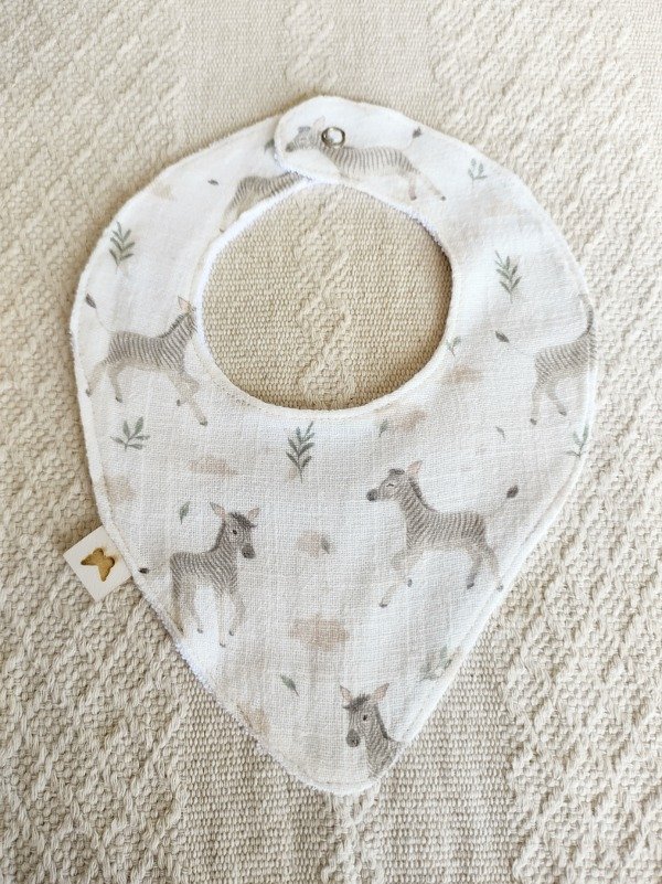 Producto - Bandana Gasa Cebras