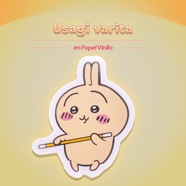 Producto - Usagi varita (sticker)