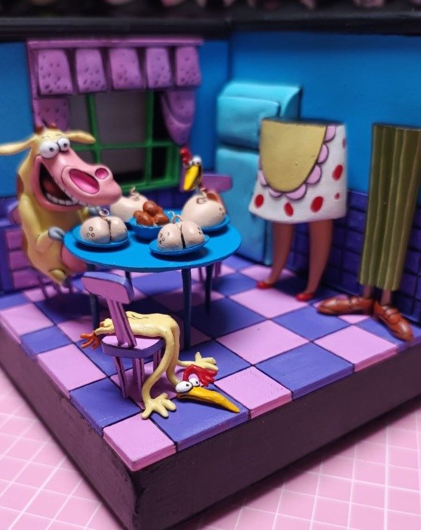 Producto - PREVENTA - NOSTALGICASAS - LA VACA Y EL POLLITO