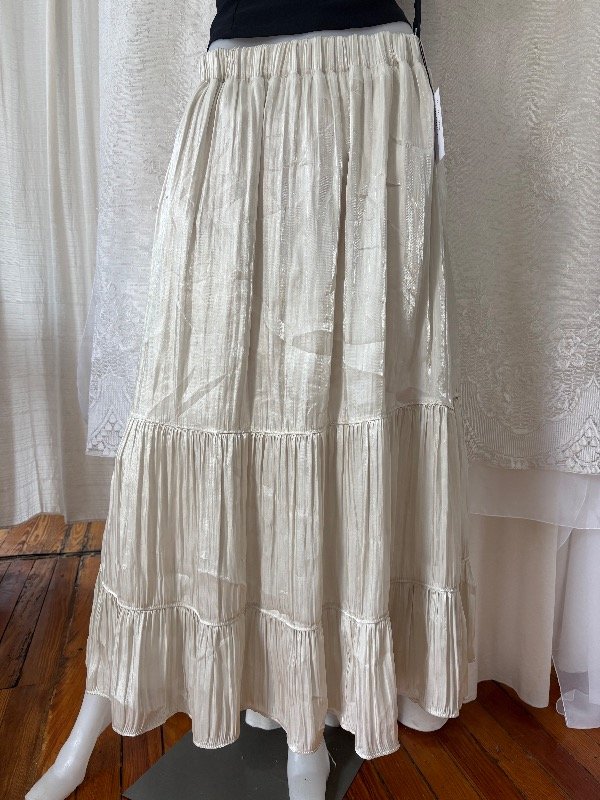 Producto - Falda Blanca Ilmiri Talle S CODIGO A