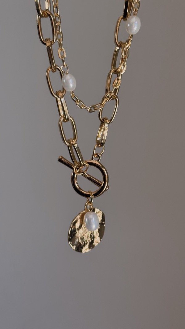 Producto - Collar bold perlas