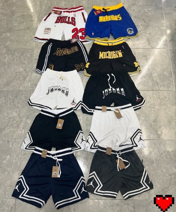 Producto - (PACK 2 VERANO) 10 SHORT NBA