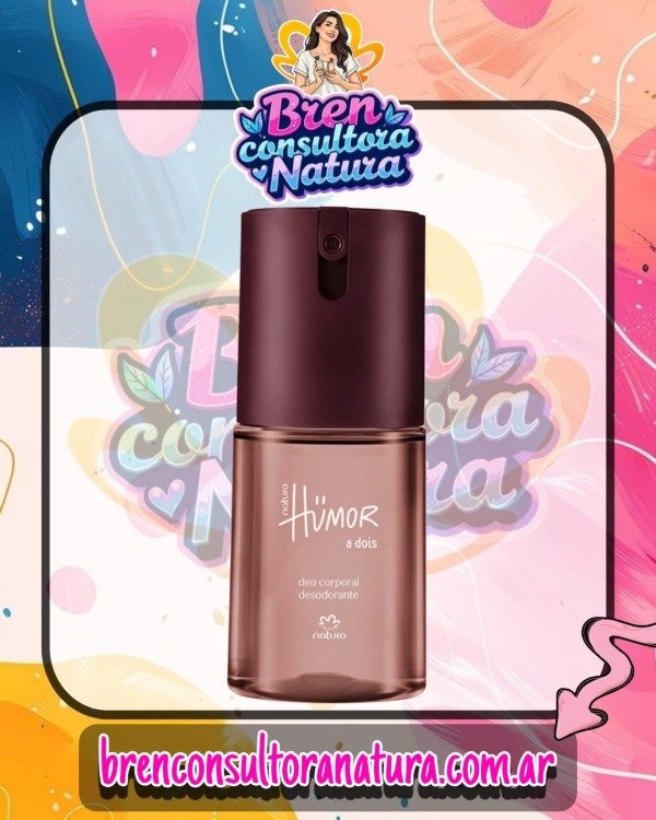 Producto - Spray corporal perfumado Humor A Dois masculino 100ml.