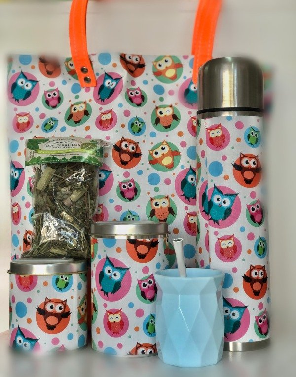 Producto - SET MATERO BUHO