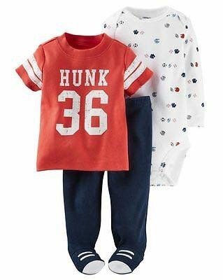 Producto - Trio Bebe con Dos Bodies con Rojo HUNK