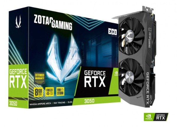 Producto - PLACA DE VIDEO ZOTAC RTX 3050 8GB ECO GDDR6