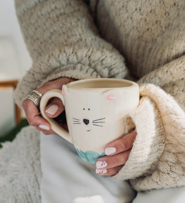 Producto - Taza Gatito cerámica 300cc