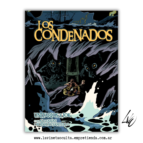 Producto - LOS CONDENADOS - Jok, Alejandro Farías y Rodolfo Santullo.
