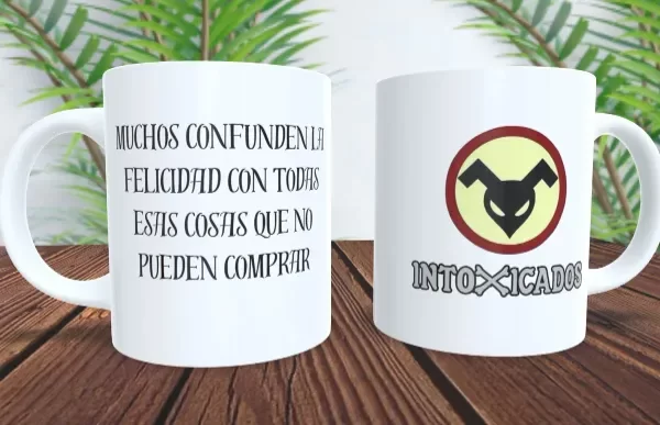 Producto - Taza - Intoxicados Frase 4