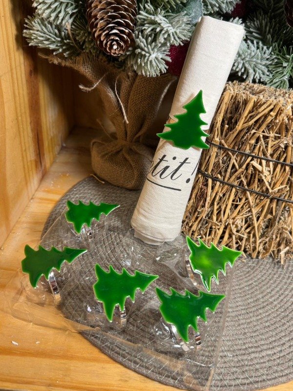 Producto - Portaservilleta set x 6 - Árbol verde (Efectivo: 19.920)