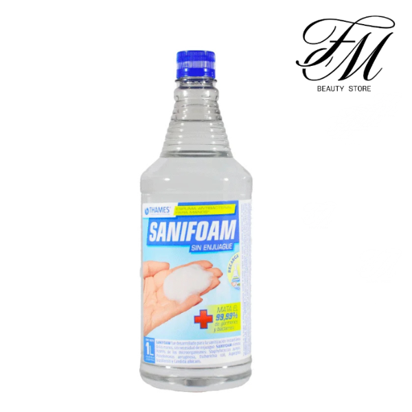 Producto - SANITIZANTE SANIFOAM ALCOHOL EN ESPUMA REP 1LT