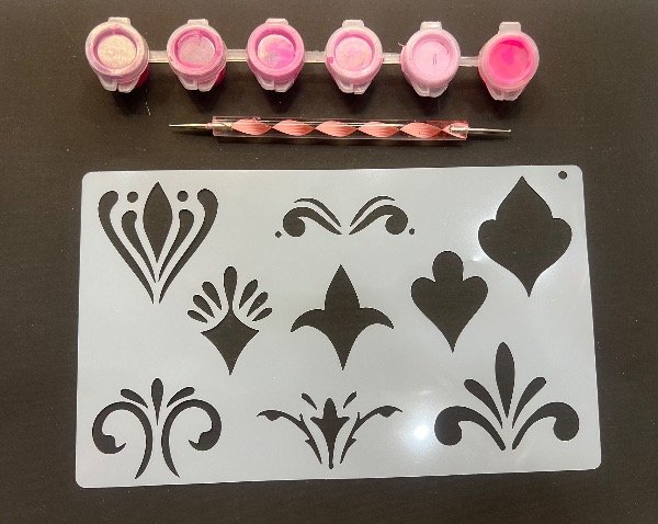 Producto - Esténciles decorativos para puntillismo - 1