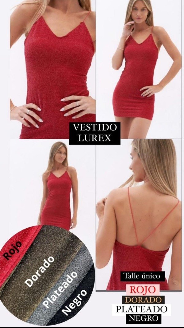 Producto - Vestido de Lurex