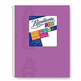 Producto - CUADERNO RIVADAVIA ABC FORRADO ARAÑA 21/27 C/ESPIRAL x 60 h RAYADO