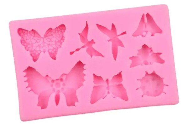 Producto - Molde de silicona Mariposas x 8 cav - 2