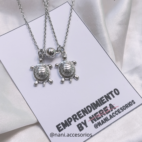 Producto - Collares tortuga iman