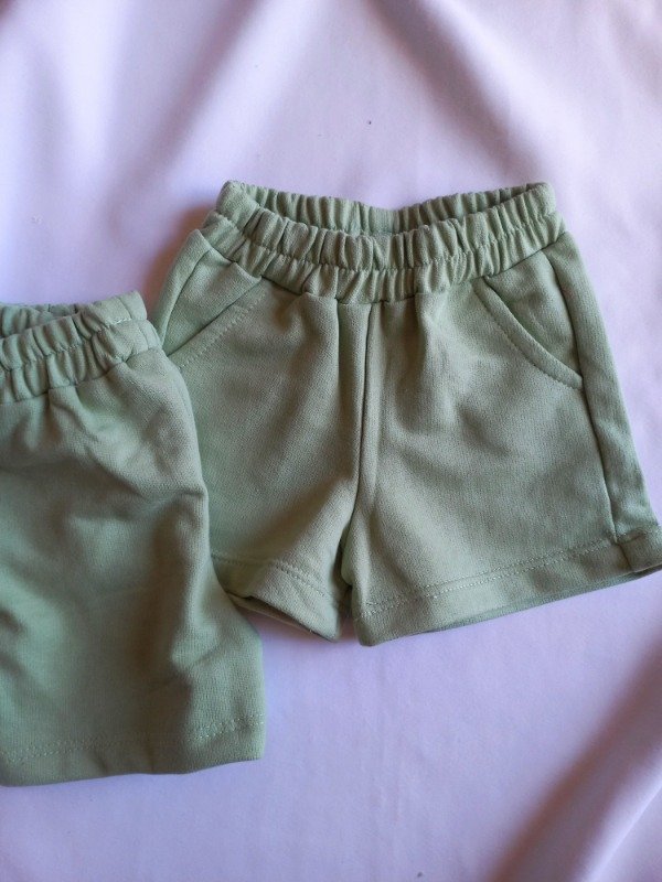 Producto - Short verde claro ( talla 1 al 5) - 3