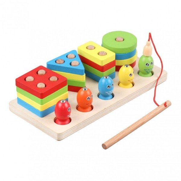Producto - Juego Pesca y Torres de Encastre - 0