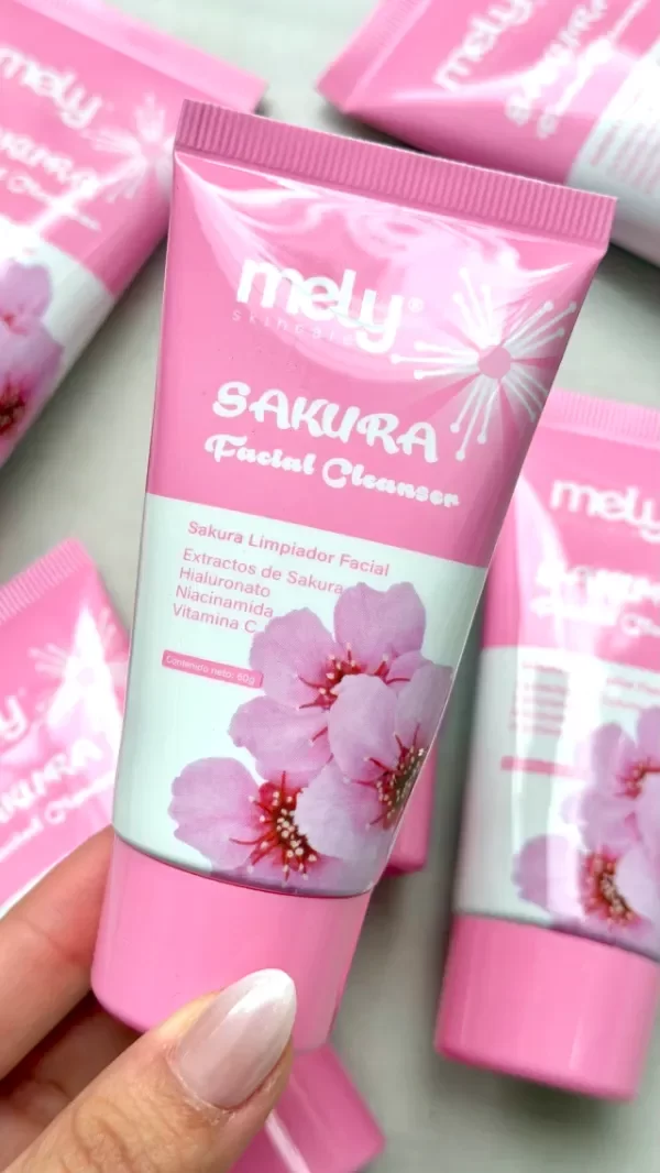 Producto - LIMPIADOR FACIAL SAKURA MELY