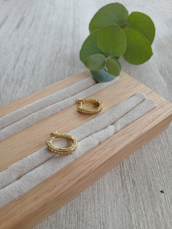 Producto - Argolla oval gold