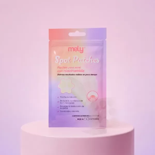 Producto - Parches para acné mely con niacinamida