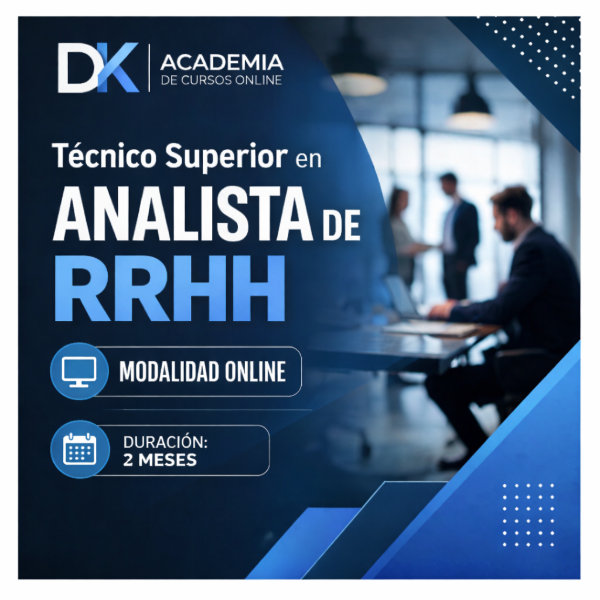 Producto - TÉCNICO SUPERIOR DE ANALISTA EN RECURSOS HUMANOS