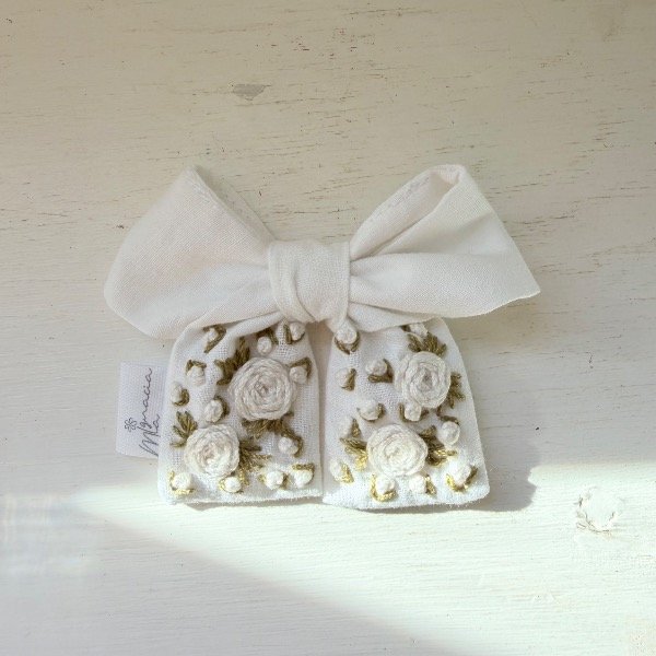 Producto - Moños mini blanco (en stock) - 1