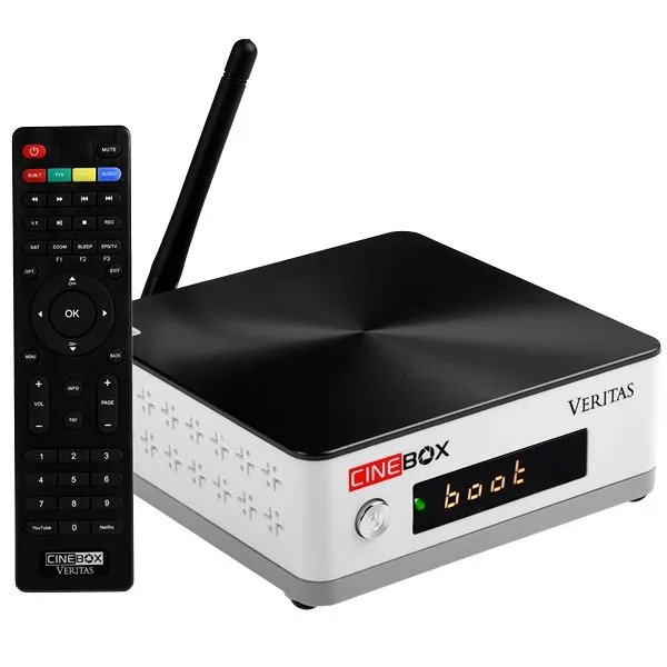 Producto - Cinebox Receptor Fta Cinebox Veritas Con Bluetooth Blanco...