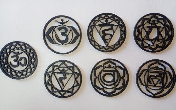 Producto - Circulo Chakras 6 cms calados