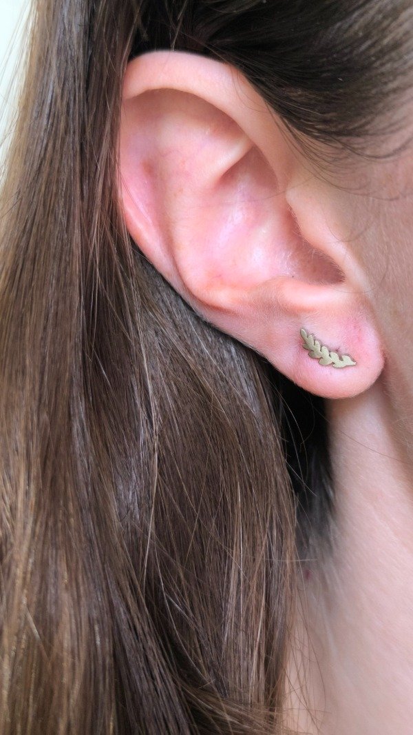 Producto - Aros hoja