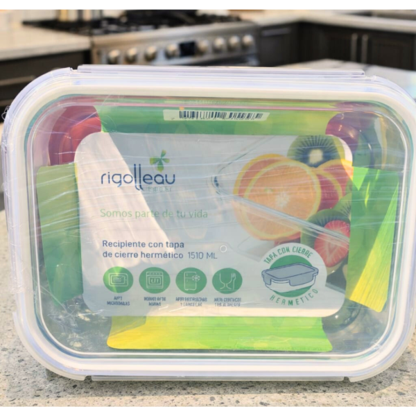 Producto - Herméticos rectangular Rigolleau x 660 ml