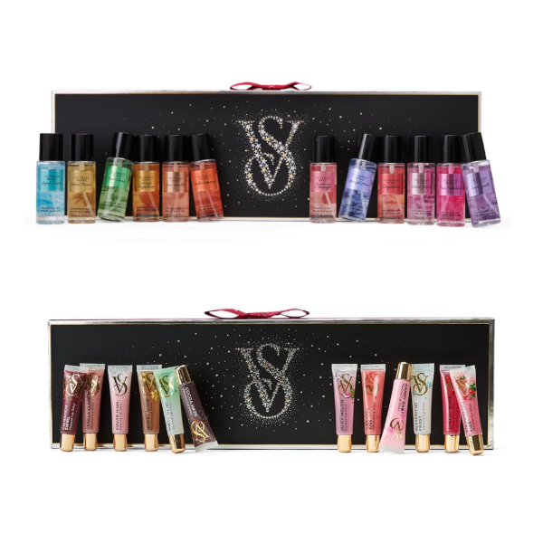 Producto - 2X1 Kit 12 Lip Gloss y 12 Body Splash Victoria's Secret