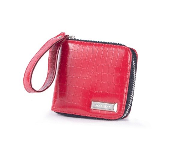 Producto - BILLETERA POCKET - CROCO  ROJO