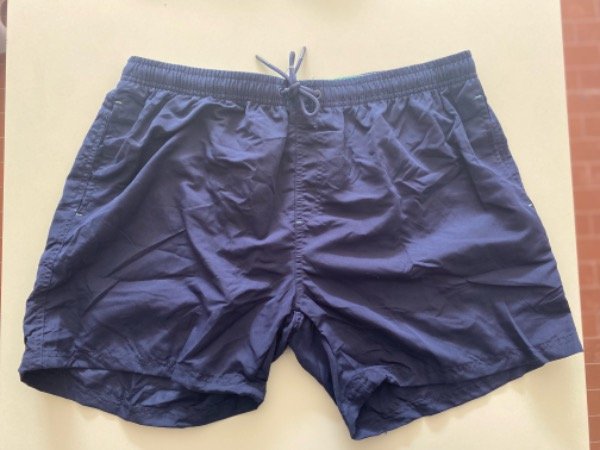 Producto - Short Importado Liso Azul Marino Talle XL