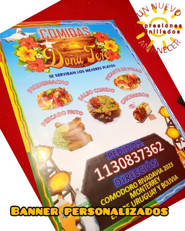 Producto - Banner y carteles en PVC