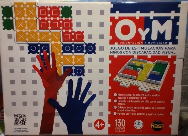 Producto - O y M. Juego de estimulación para niños con discapacidad visual. Rasti