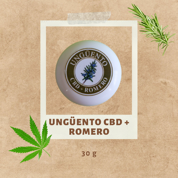 Producto - Ungüento CBD y Romero (30g)
