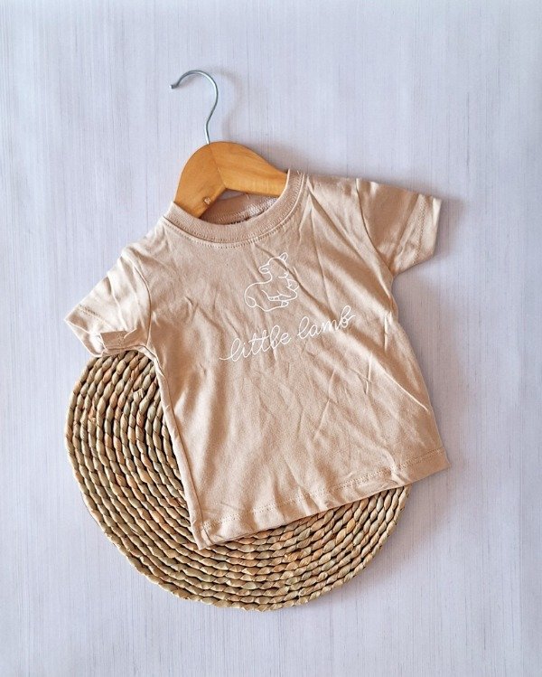 Producto - Remera Jersey 24/1 "Little Lamb" Beige