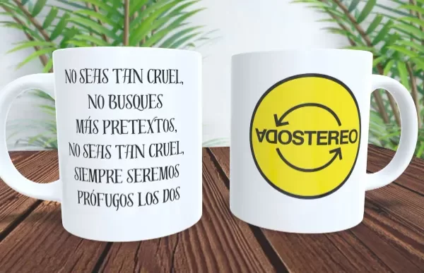 Producto - Taza - Soda Stereo Frase 2