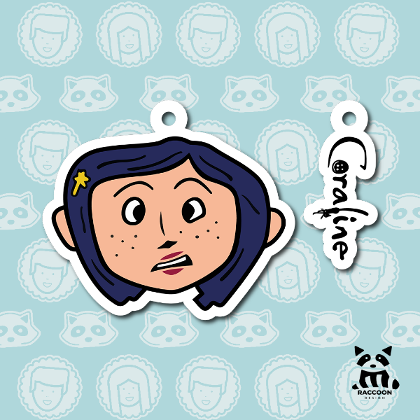 Producto - Llavero Coraline Cara