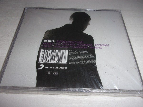 Producto - CD MAXWELL BLACKSUMMERS 'NIGHT NUEVO PROMO C1 NEO SOUL - 1