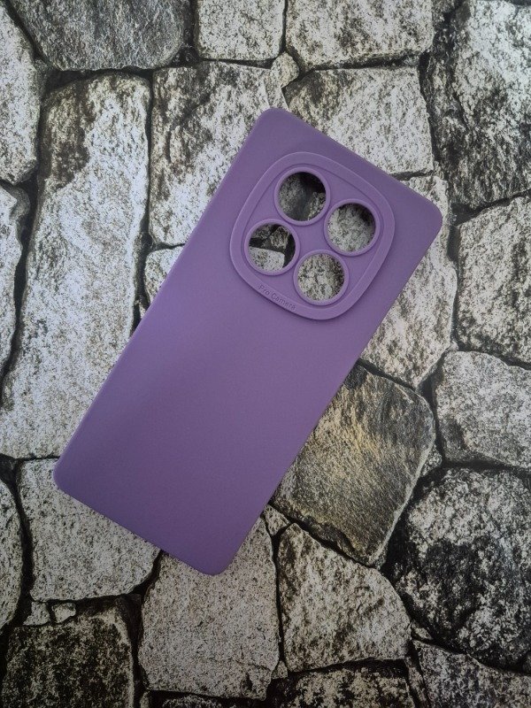 Producto - Funda silicone procamara Xiaomi Note 14 Pro 4G violeta