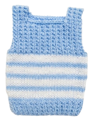 Producto - Chaleco Primer mundial rayado . 2 años