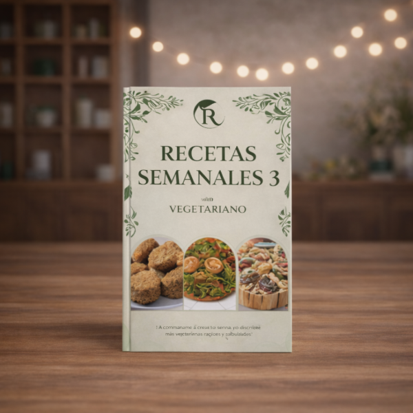 Producto - Recetas semanales 3 (VEGETARIANO)