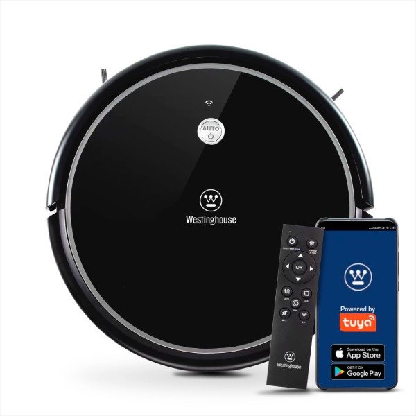 Producto - Aspiradora robótica Westinghouse autonomía 90 a 120 min - 0