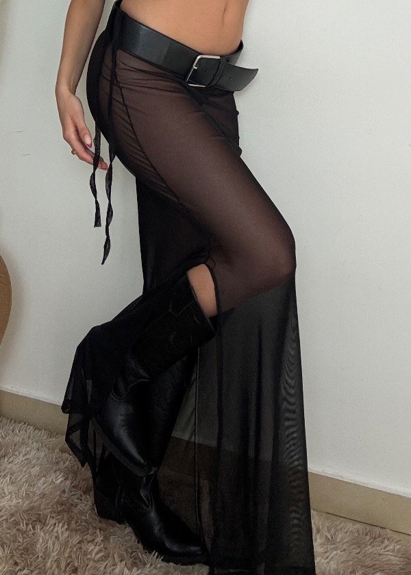 Producto - POLLERA SUNSET NEGRA MICROTUL