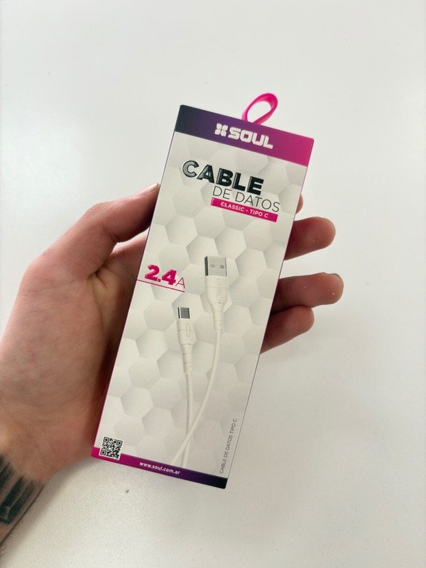 Producto - CABLE USB TIPO C CARGA RÁPIDA SOUL