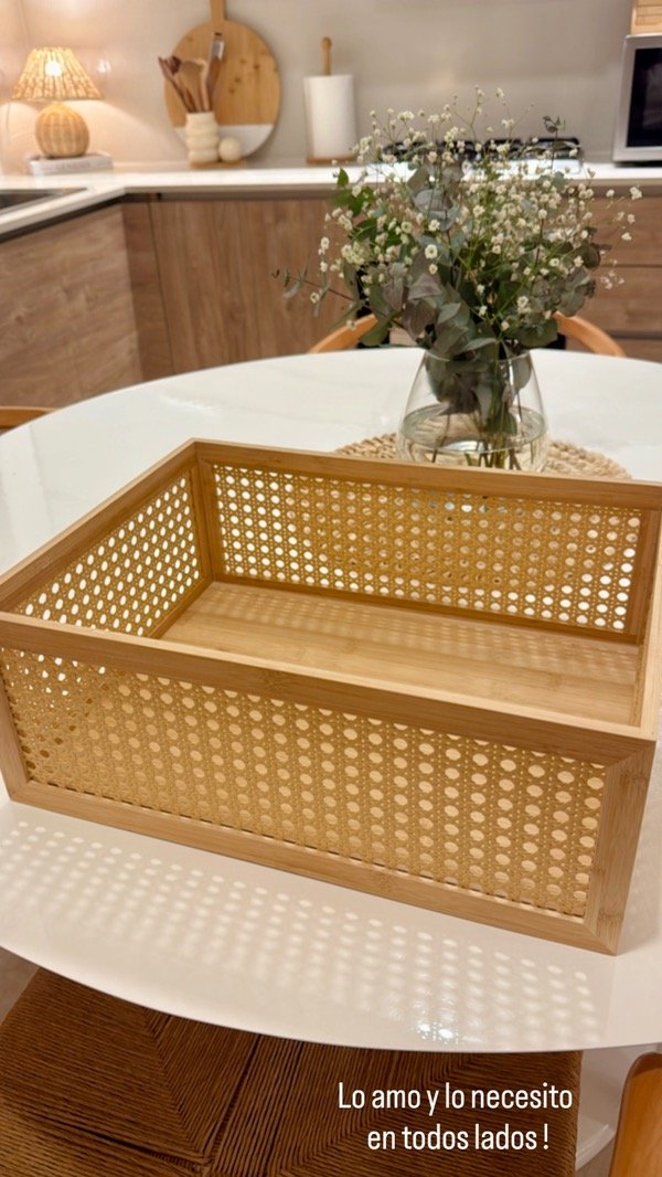 Producto - Canasto Esterilla - Bamboo