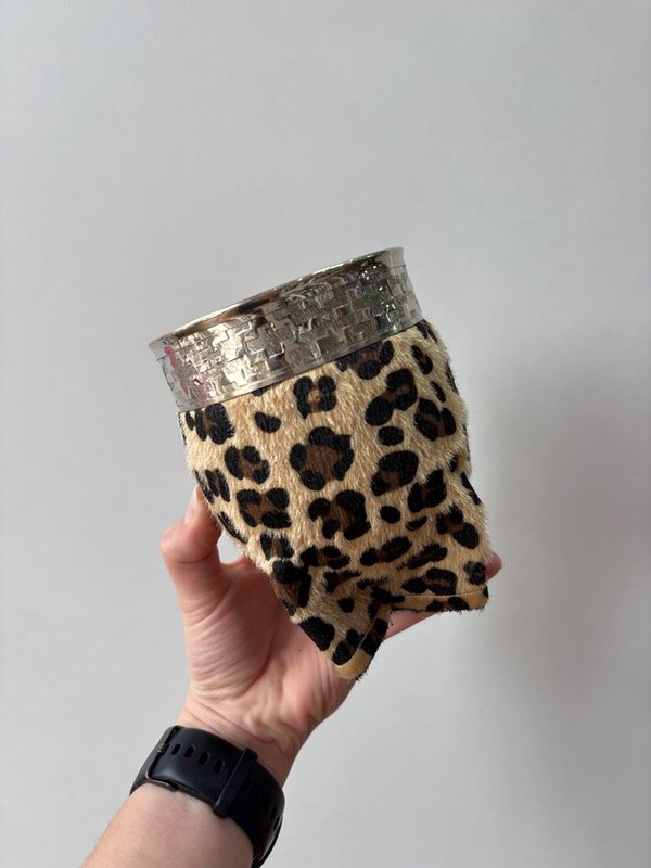 Producto - Mate calabaza Animal Print pelito